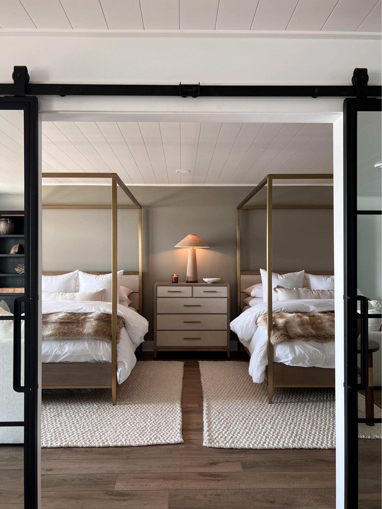 Lake home guest bedroom
Is ready to welcome all our friends and family! 

Arhaus
Canopy bed
Rugs USA
Cream area rug


#LTKSeasonal #LTKstyletip #LTKhome