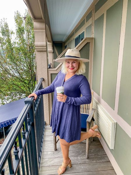 Sunday ootd. I love this swing sweater dress. It is perfect for work or church. I style it with heels as well as boots, and a wide brimmed hat is always a must.

#LTKfindsunder100 #LTKworkwear #LTKSeasonal