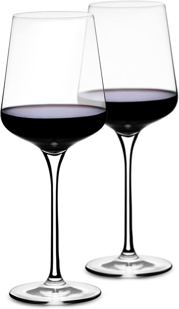 Crystal Wine Glasses,Universal Red Wine Glass set of 2,Wine Glasses 24 oz,Bordeaux Glasses, Premi... | Amazon (US)