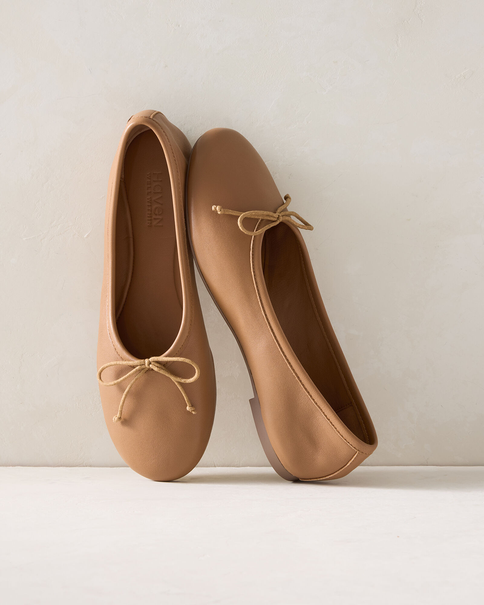 Soft Leather Ballet Flats | Haven Well Within