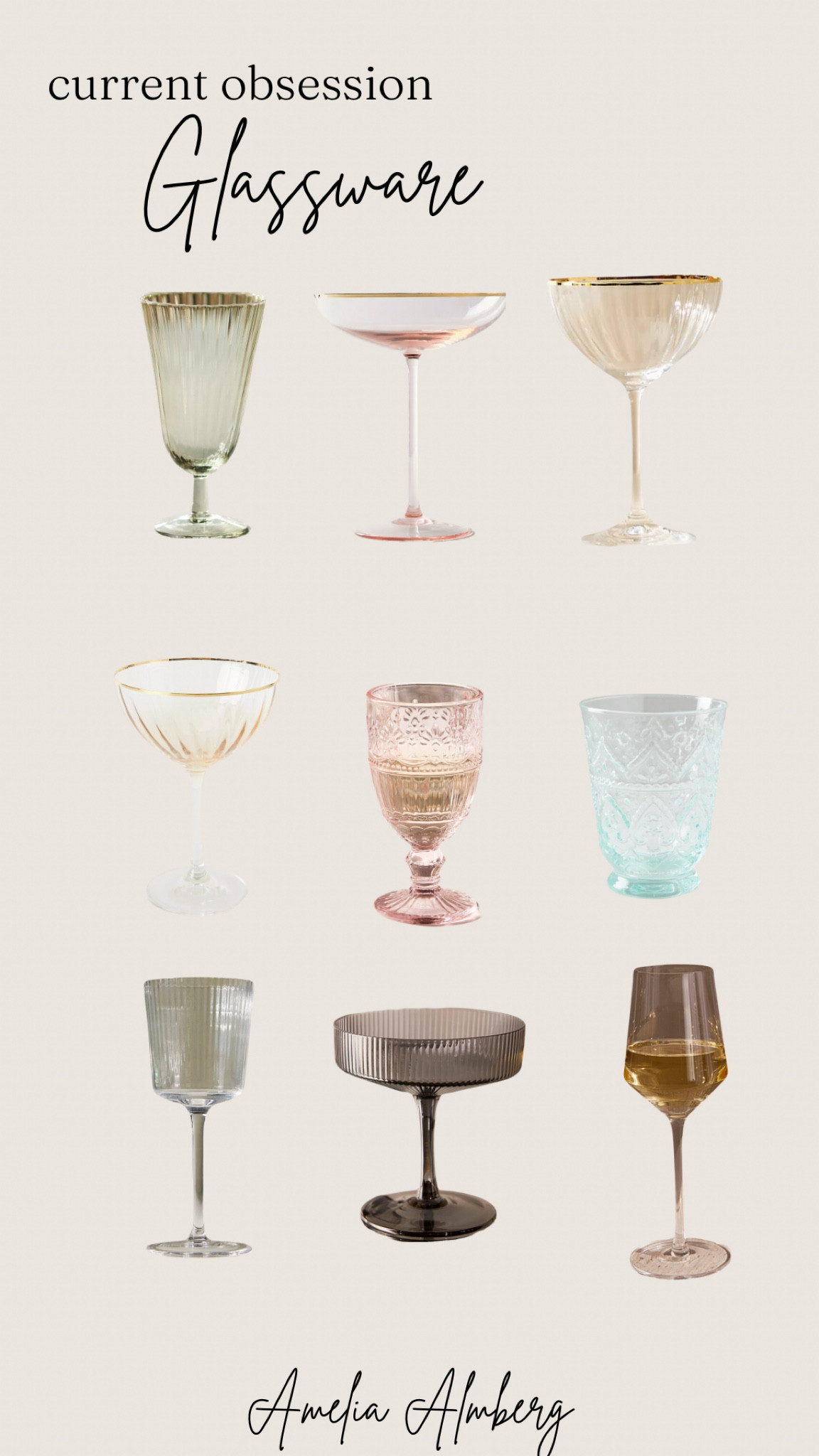 Easter is slowly sneaking it’s way into view and I am already planning future table-scapes. Starting with these stunning glasses. 

#LTKhome #LTKunder100 #LTKunder50