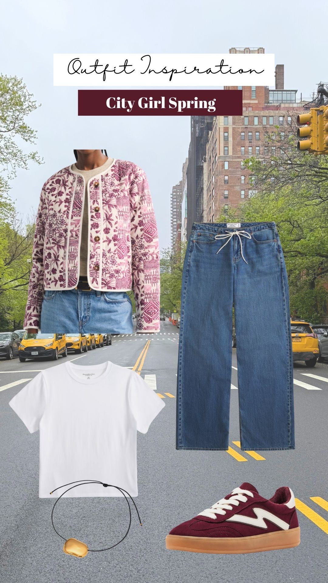 Abercrombie city girl outfit for spring. On stackable sale code AFKATHLEEN  

#LTKSeasonal #LTKSaleAlert