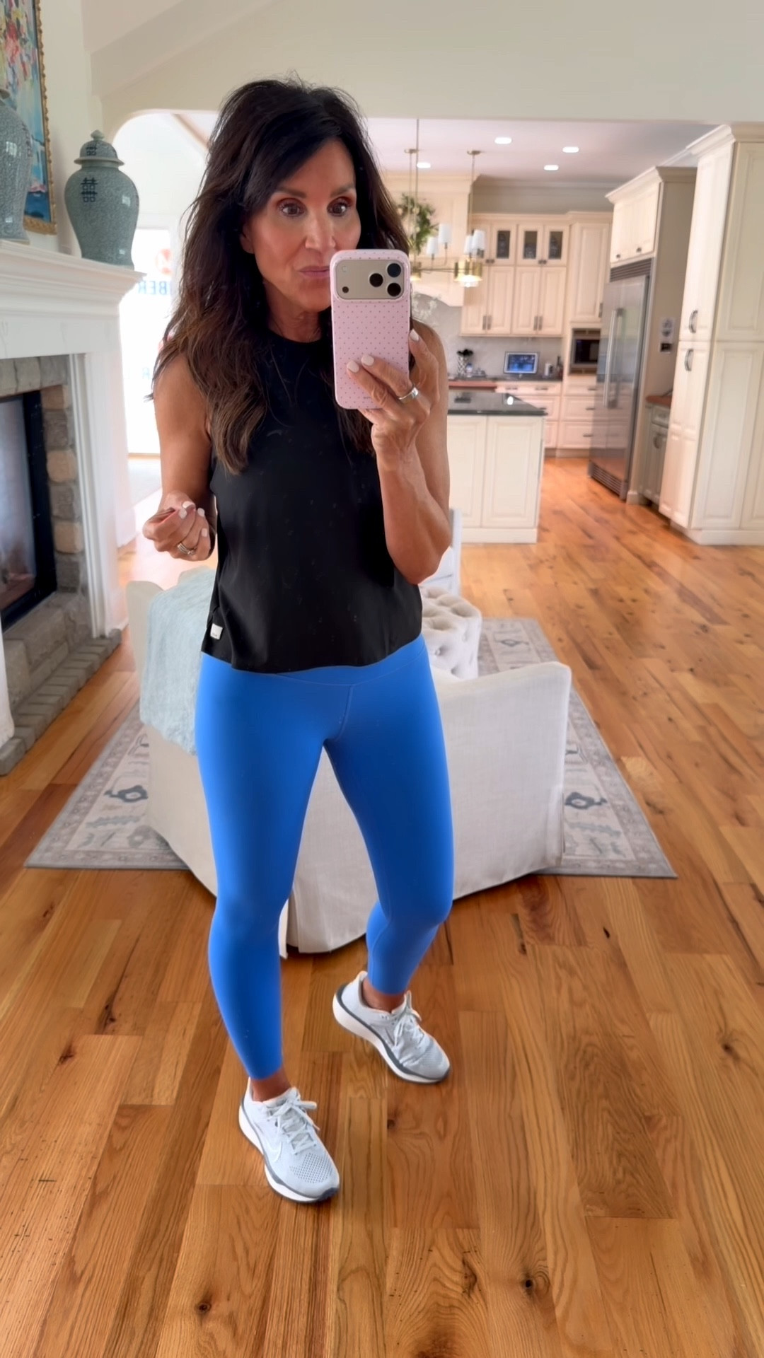 What I’m wearing to work out 
Tank - small
Sports bra - small
Leggings (pro 2.0) - small

#LTKOver40 #LTKActive #LTKfitnessgoals