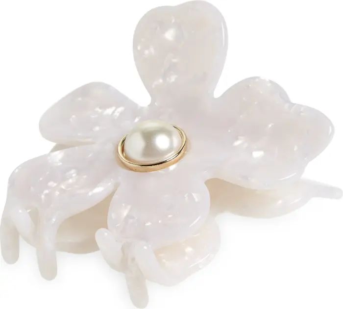 Lily Imitation Pearl Claw Clip | Nordstrom
