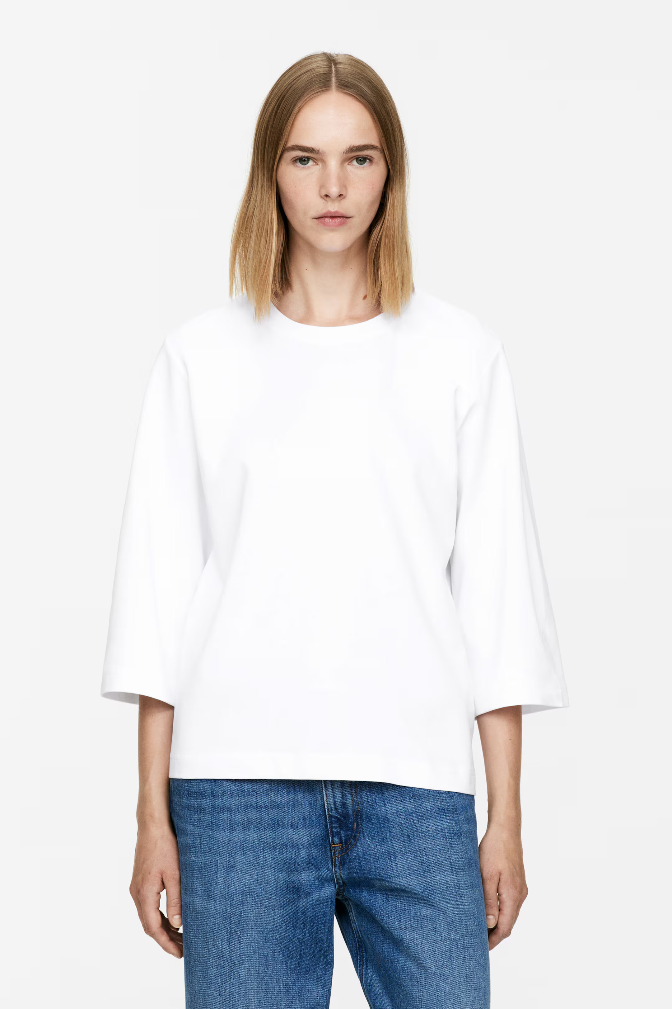 EIRA schweres T-Shirt - Weiß - Ladies | H&M AT | H&M (DE, AT, CH, NL, FI)