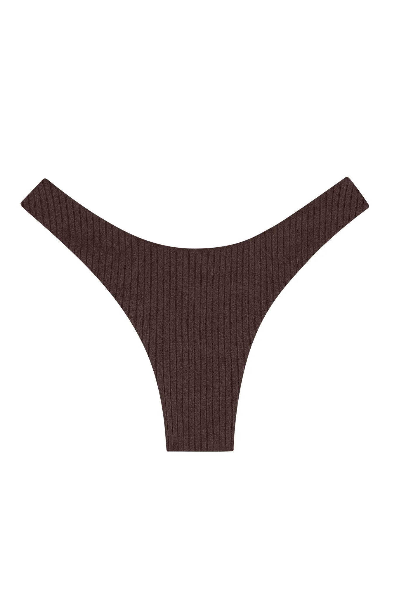 Byron Bottom - Espresso Wide Rib | Monday Swimwear