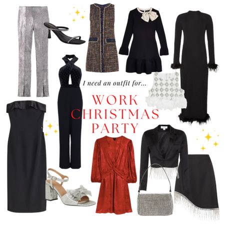 Work Christmas party outfit ideas ✨🎅🏼❤️

Christmas 
Christmas outfit 
Work Christmas party outfit 
Dress 
Party dress 
Winter outfit 

#LTKstyletip #LTKunder100 #LTKHoliday