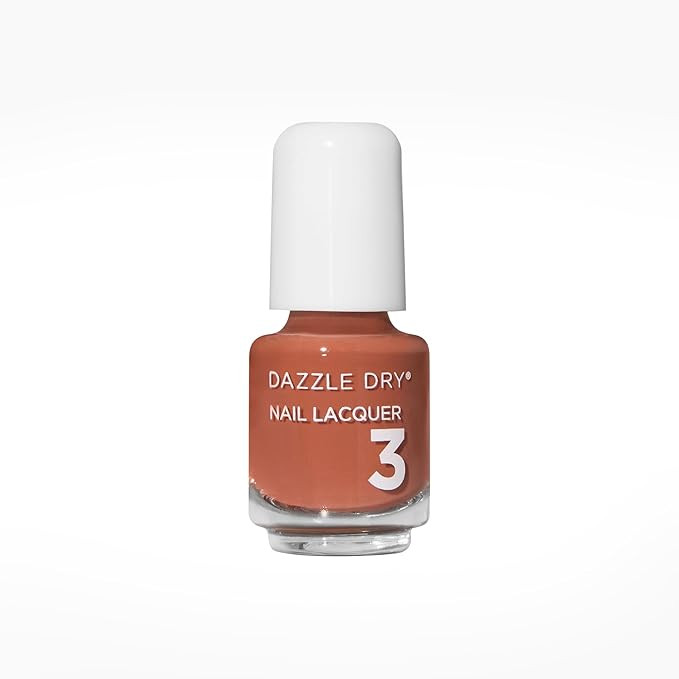 Dazzle Dry Nail Mini Lacquer (Step 3) - Argyle - A rustic burnt orange. Full coverage cream. (0.1... | Amazon (US)