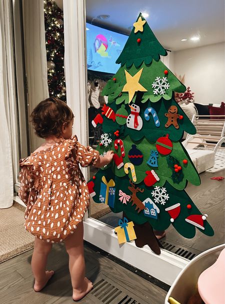 Great idea to keep the babies occupied and not touching the real Christmas tree 

#LTKHoliday #LTKbaby #LTKkids