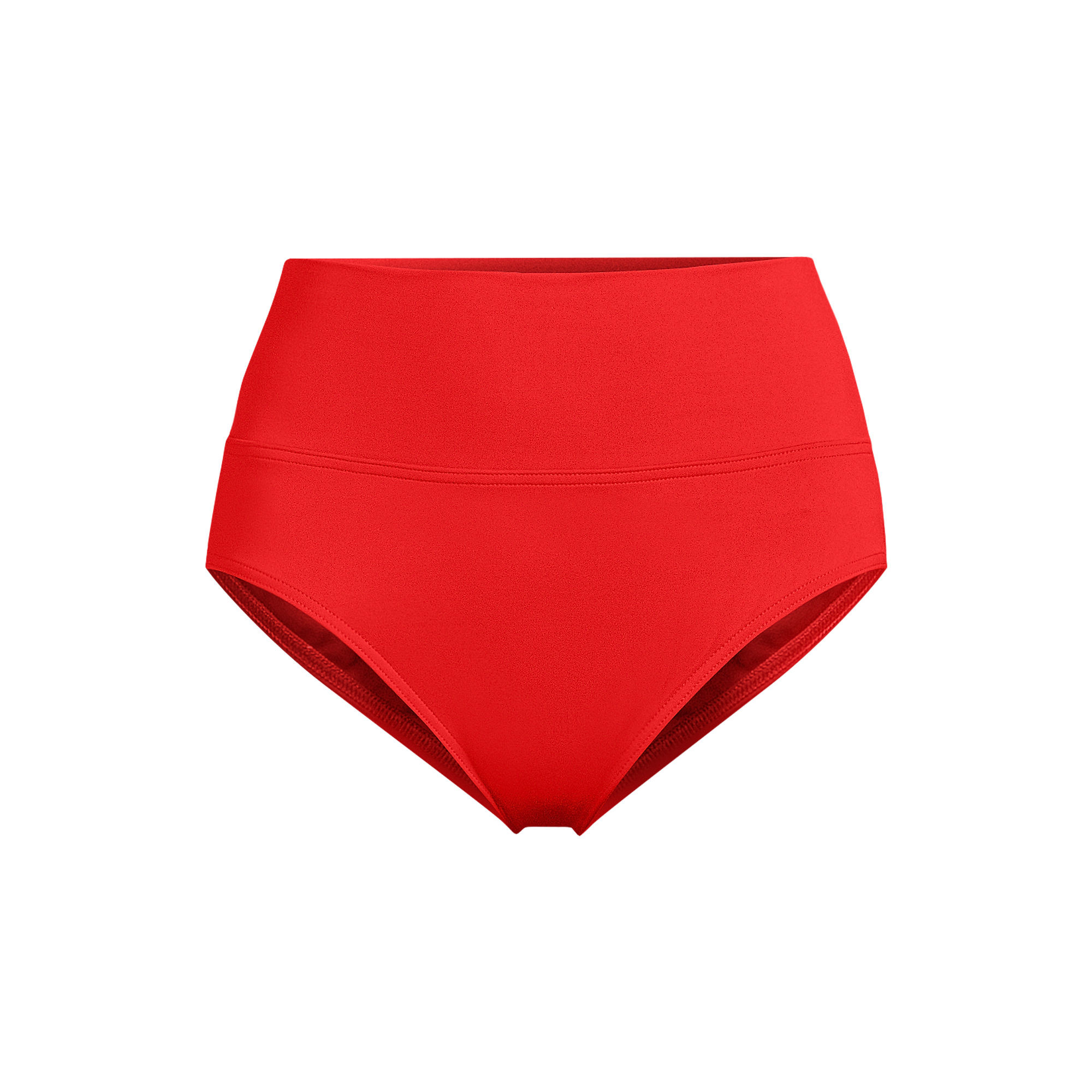 Women's Pinchless High Waisted Bikini Bottoms | Lands' End (US)