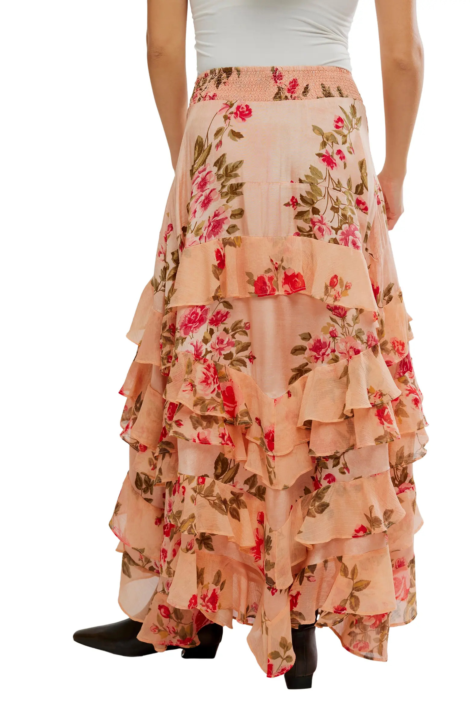 Free People Lolita Floral Ruffle Maxi Skirt (Women) | Nordstrom | Nordstrom