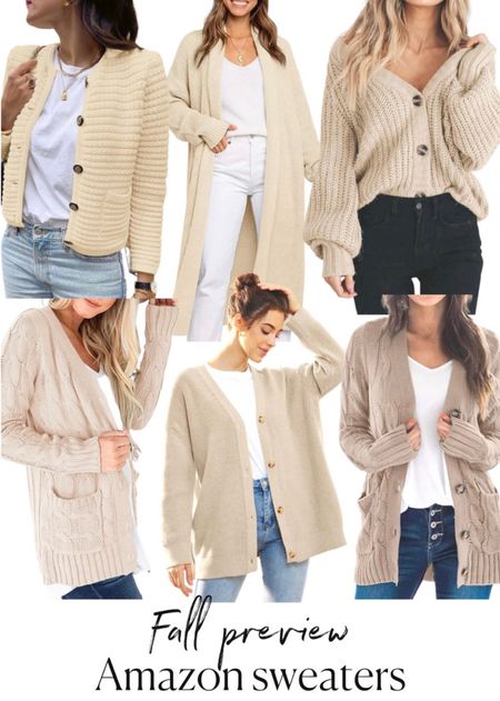 Fall outfit 
Fall outfits 
Fall outfit 
Cardigan 
Amazon fashion 
Amazon find
Sweater 
#ltkseasonal 
#ltku 


#LTKfindsunder50