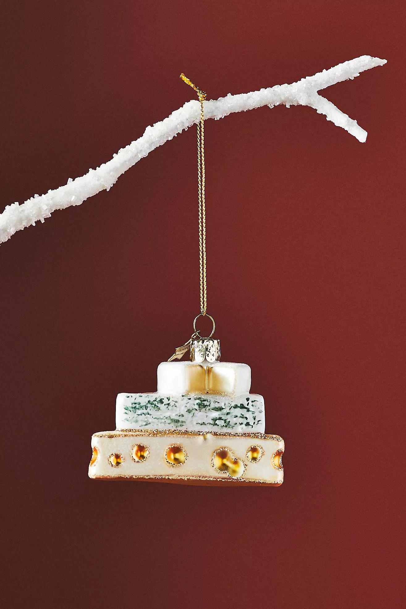 Three Cheeses Ornament | Anthropologie (US)