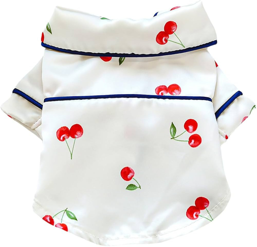 Furbabycare® Soft & Cozy Cherry Pajama Shirt for Puppies, Dogs, and Cats - Comfortable Homewear ... | Amazon (US)