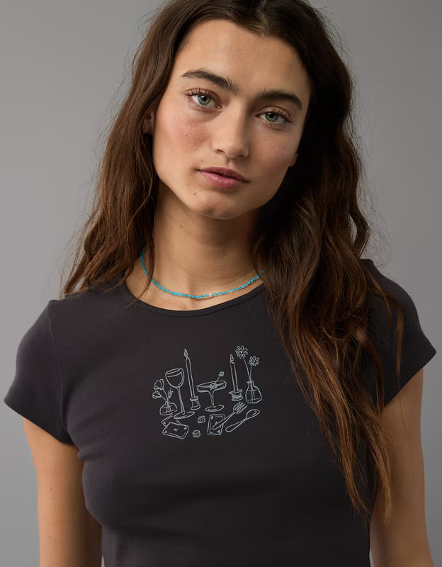 AE Hey Baby Graphic T-Shirt | American Eagle Outfitters (US & CA)