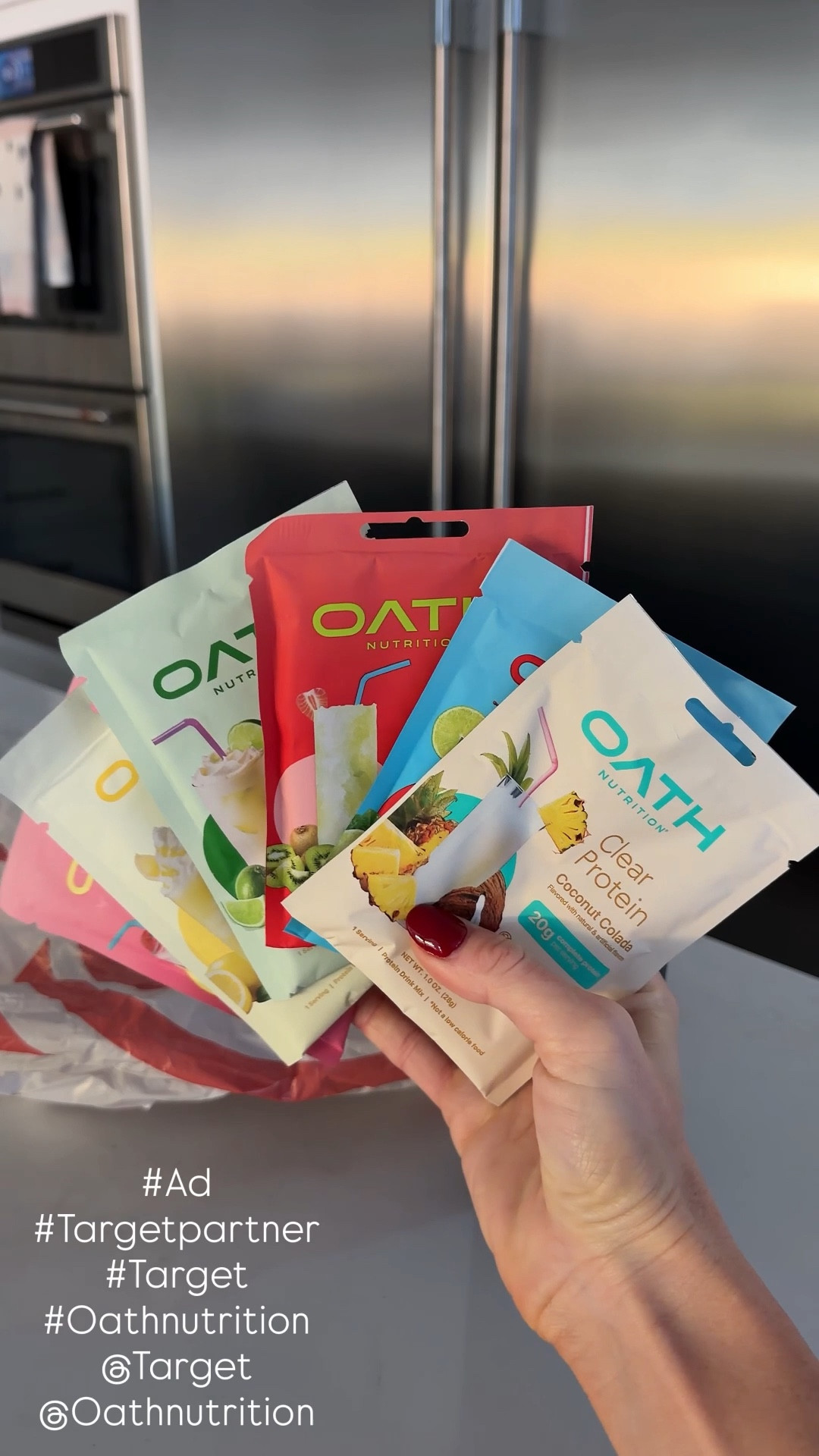 #AD Partnering with @Target and @OathNutrition to kick off the new year right, and honestly… choosing a favorite flavor feels like choosing a favorite child. Impossible.

I’m testing all the flavors, showing you how I use them every day, and why this clear protein has become one of my easiest wellness habits to stay consistent with.

If you’re ready to simplify your nutrition, get your protein in, and make hitting your goals feel way less overwhelming, this is it.

I’ve linked all of my favorite Oath Nutrition flavors in my LTK Shop so you can shop them directly at Target.

@shop.LTK #liketkit https://liketk.it/5LBgW

#TargetPartner #Target #OathNutrition #LTKFit #LTKActive #NewYearNewGoals