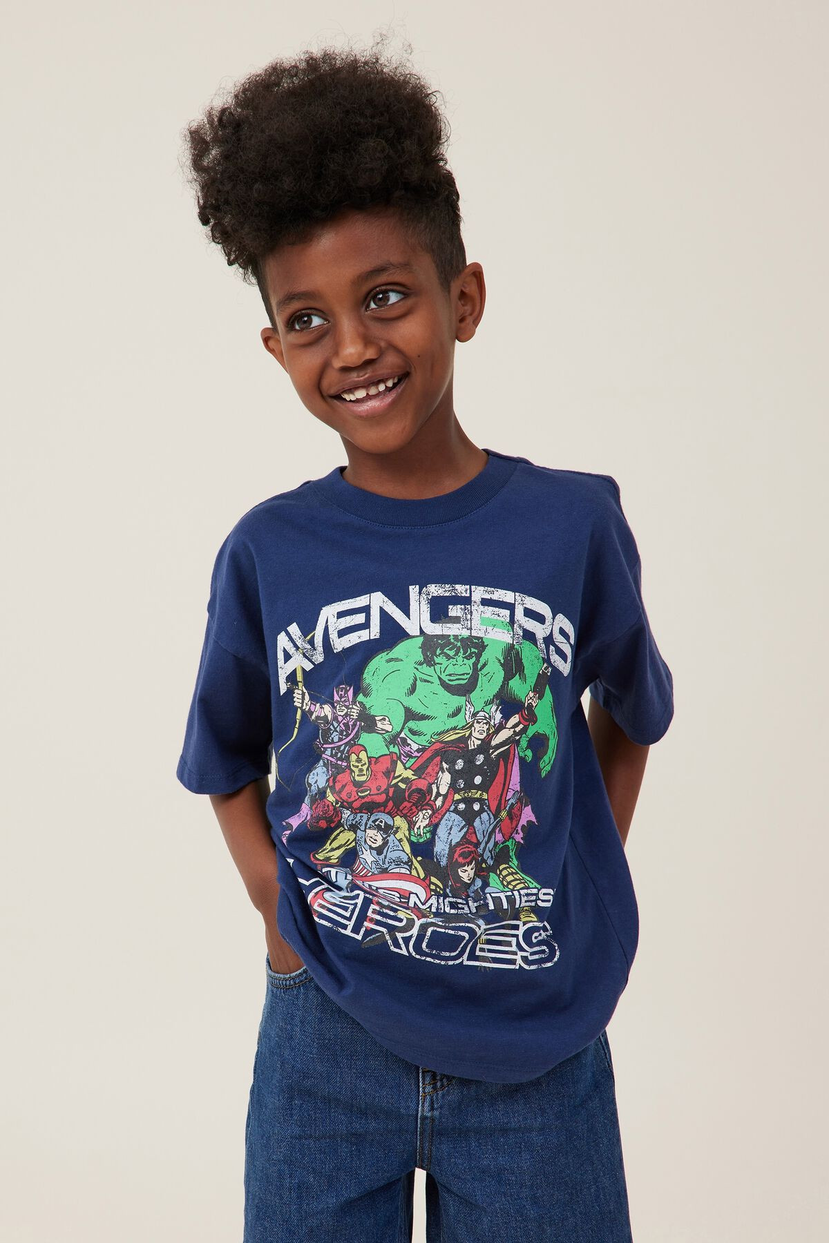 License Drop Shoulder Short Sleeve Tee | Cotton On (US)