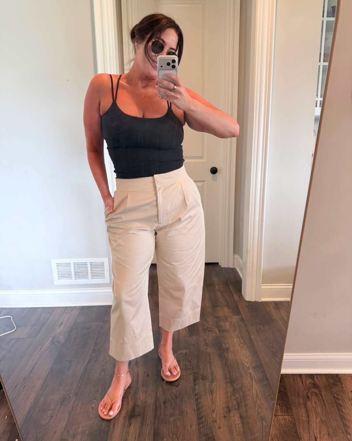 A gem still left from the Nordstrom Anniversary Sale, these pants have a thick, structured, but also BREATHABLE (100% cotton!) fabric that somehow feels polished yet easy. The adjustable waist is such a cute detail, and they’d look just as good with sandals as they would with black pumps.

Still in stock and 30% off through Sunday! True to size. I’m in the size 14, which is the size they go up to.

#LTKSaleAlert #LTKMidsize