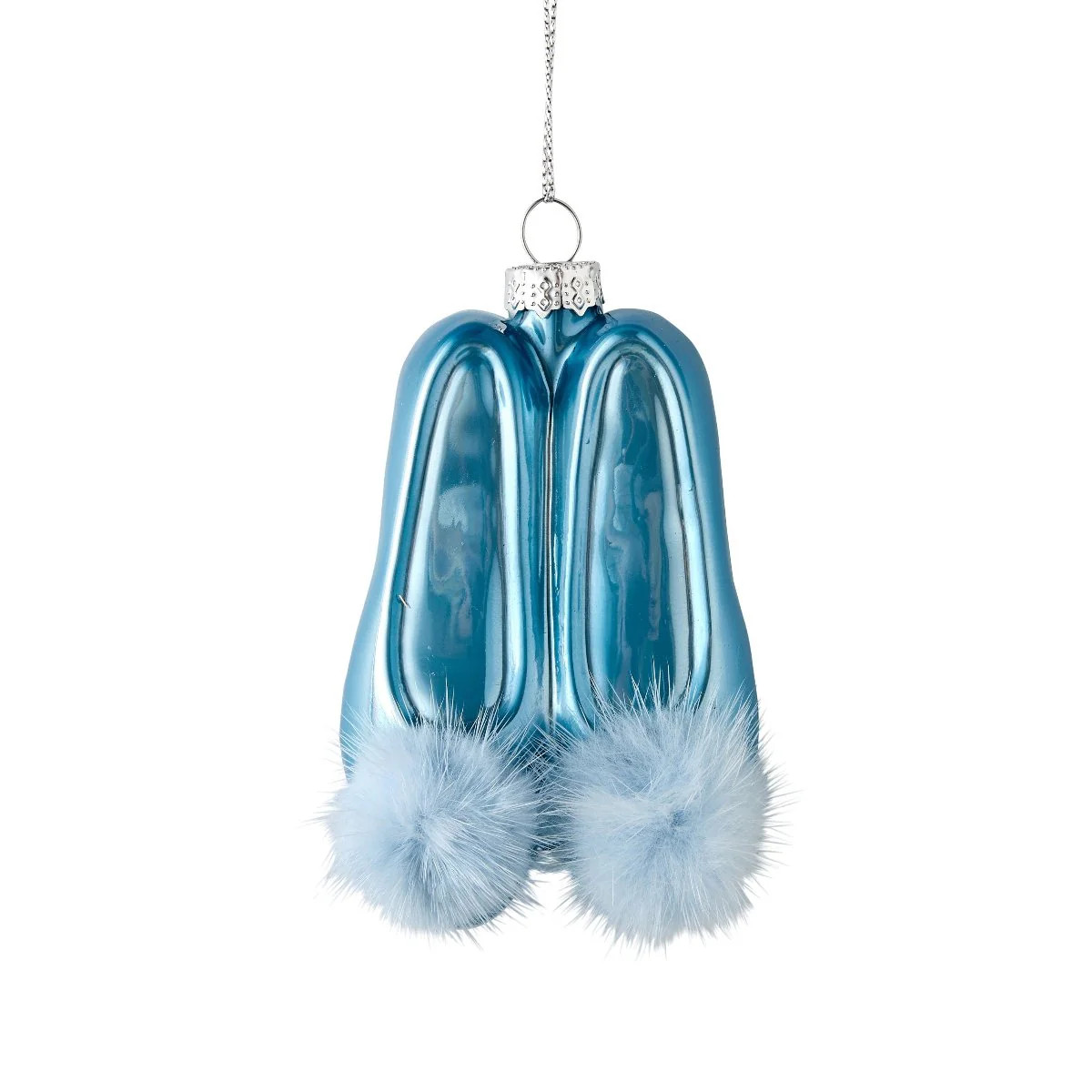 French Blue Slipper Ornament | Caitlin Wilson Design