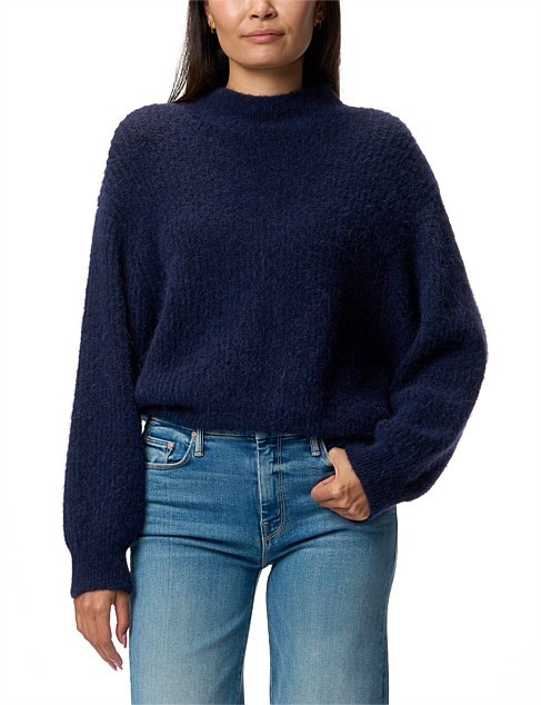 American Vintage High Neck Pullover | David Jones | David Jones (Australia & New Zealand)