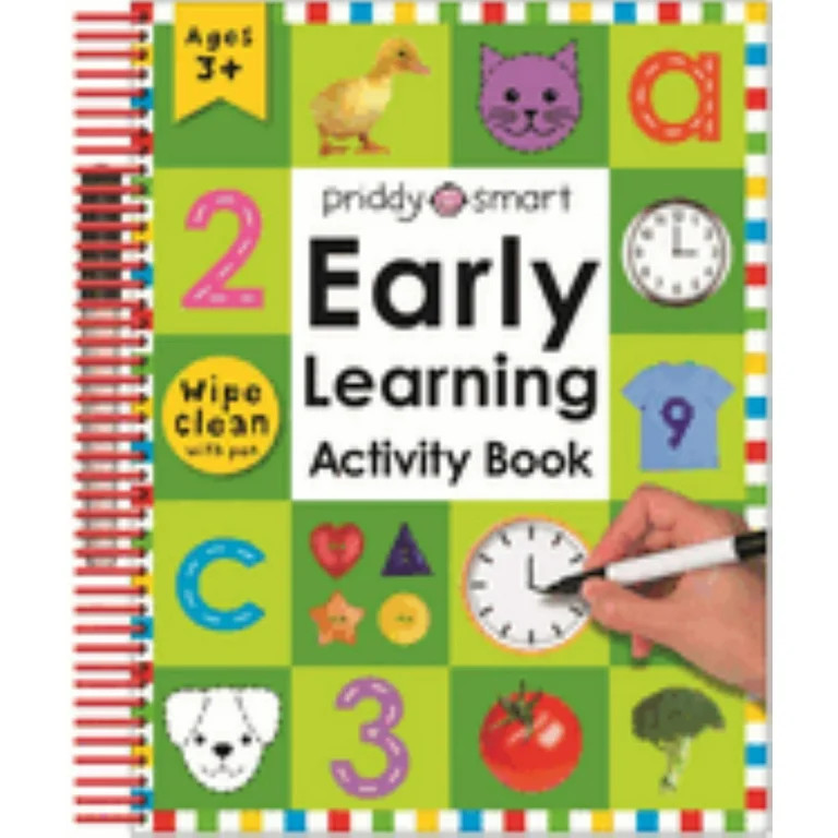 Wipe Clean: Early Learning Activity Book: With Practical Exercises and Activities to Do Again and... | Walmart (US)