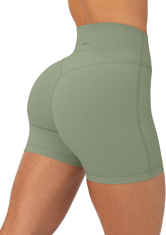 PAVOI ACTIVE Yoga Shorts for Women High Waisted Gym Shorts Buttery Soft Biker Workout Shorts 4" &... | Amazon (US)