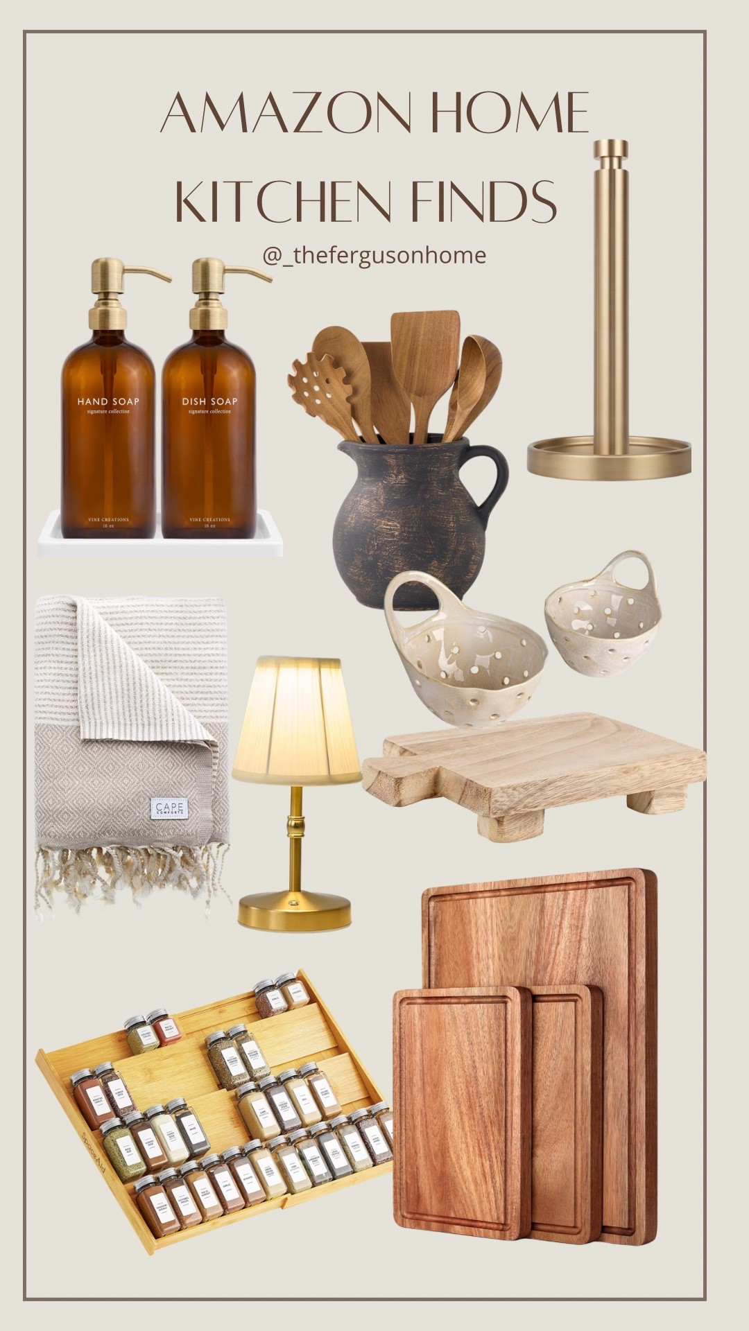 Organic modern Amazon Home kitchens finds! 

#LTKHome