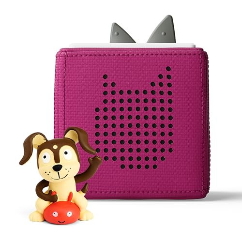 Toniebox 1 Audio Player Starter Set with Playtime Puppy - Listen, Learn, and Play with One Huggable Little Box - Purple | Amazon (US)