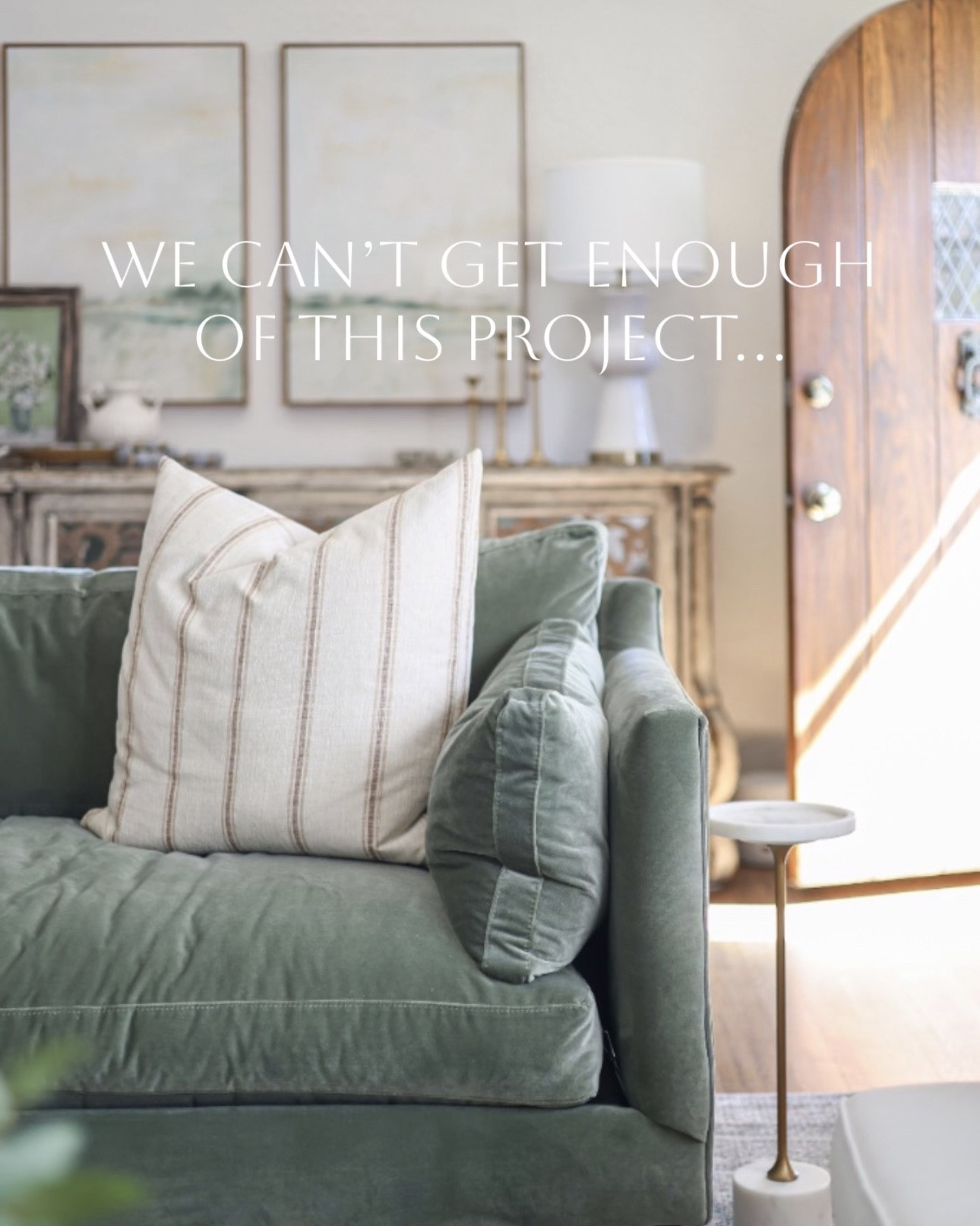 We can’t stop staring at this project, and honestly, we don’t blame you if you feel the same way. Every detail came together beautifully, and the finished result is one we’ll be obsessing over for a long time.

The best part? We’re sharing all of the styling details so you can shop the look for your own home. And if you want an even closer look at the design process, materials, and details behind the project, we’ve linked a full blog post in our profile.