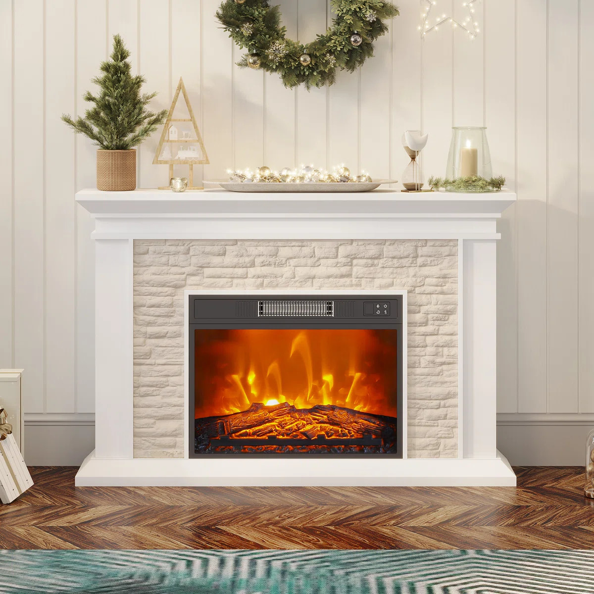 Symple Stuff 47.2''W Electric Fireplace & Reviews | Wayfair | Wayfair North America