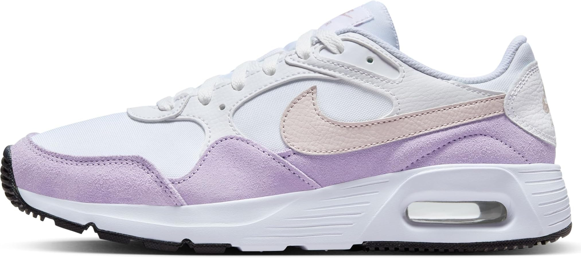 Nike Air Max SC Women's Shoes (CW4554-120, White/Violet Mist/Black/Platinum Violet) Size 6 | Amazon (US)