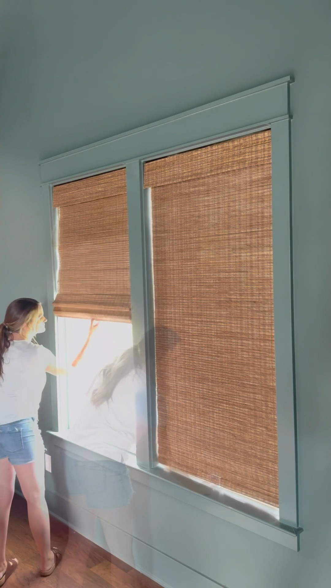 Please tell me I’m not the only person that will put off a 15 minute project for eight months because it feels bigger than it actually is!🤦🏼‍♀️

Our kiddos have been sleeping up here every night since the bunk beds were finished, but the sun comes streaming in around 6 AM - not cool in the summer! I ordered these woven wood shades from Select Blinds eight months ago when I started this project, and I am finally getting them installed. I don’t know why I put this off for so long! They are so easy to install! 

Select Blinds has everything you could possibly need for your windows, from shades to shutters to curtains, and everything is fully customizable! They are having some amazing sales right now and my code BRUNOANDLIBBY10 stacks with the deals on orders over $250.

The color is Sargasso Sea and I included a blackout liner - a must for bedrooms. These are the Cordless Lift option. We also have their motorized shades in our bedroom and love them!

#LTKHome #LTKdayinmylife #LTKKids