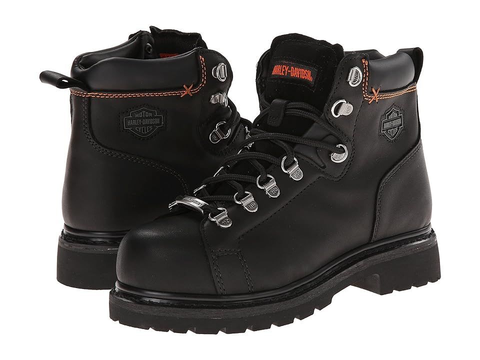 Harley-Davidson Gabby Steel Toe (Black) Women's Work Lace-up Boots | Zappos