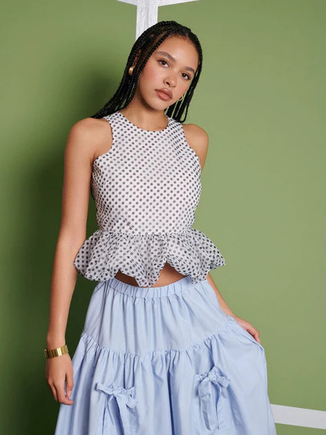 Ghospell  Martina Polka Dot Top | Sister Jane (UK)