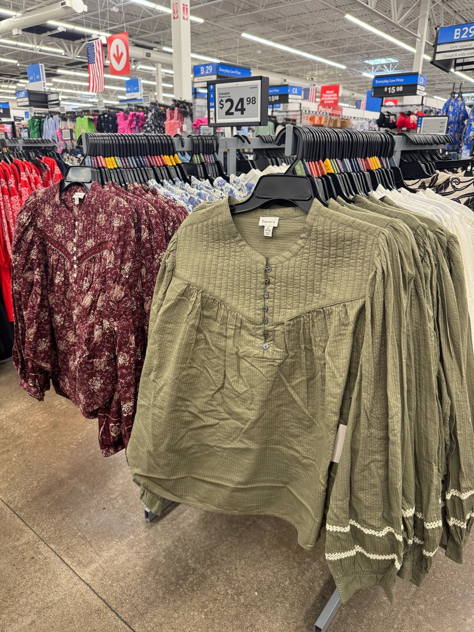Walmart✨ Scenario Women's and Women's Plus Quilted Detail Long Sleeve Top, Sizes XS-4X

#LTKSeasonal #LTKOver40 #LTKWorkwear