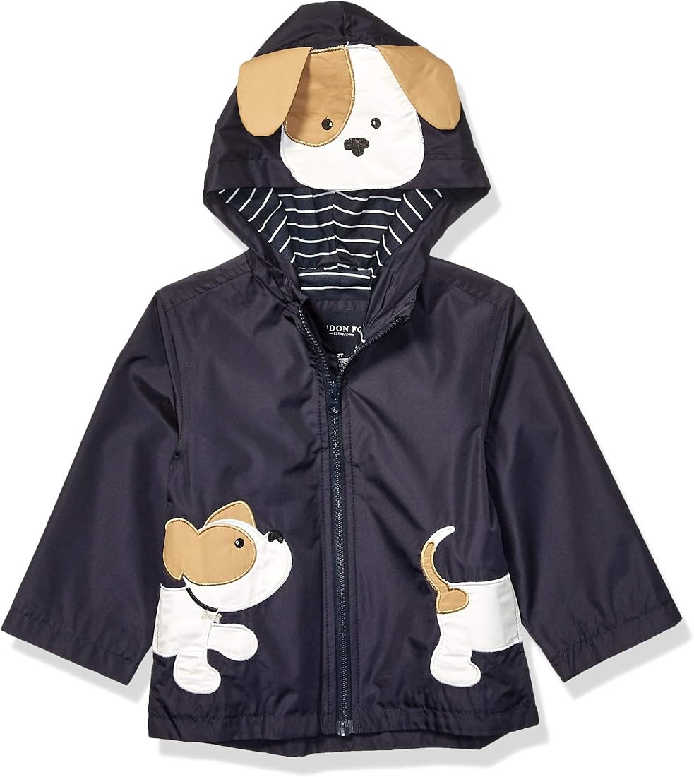 LONDON FOG Boys' Little Animal Rainslicker Rain Jacket | Amazon (US)