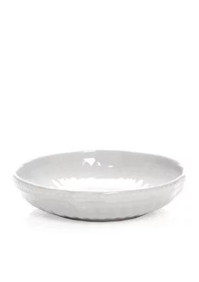 Modern. Southern. Home. Capri Gray Dinner Bowl, Grey, Shallow Bowl | Belk