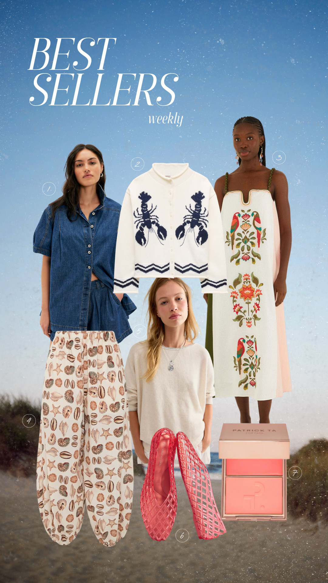 Weekly best sellers! 

 