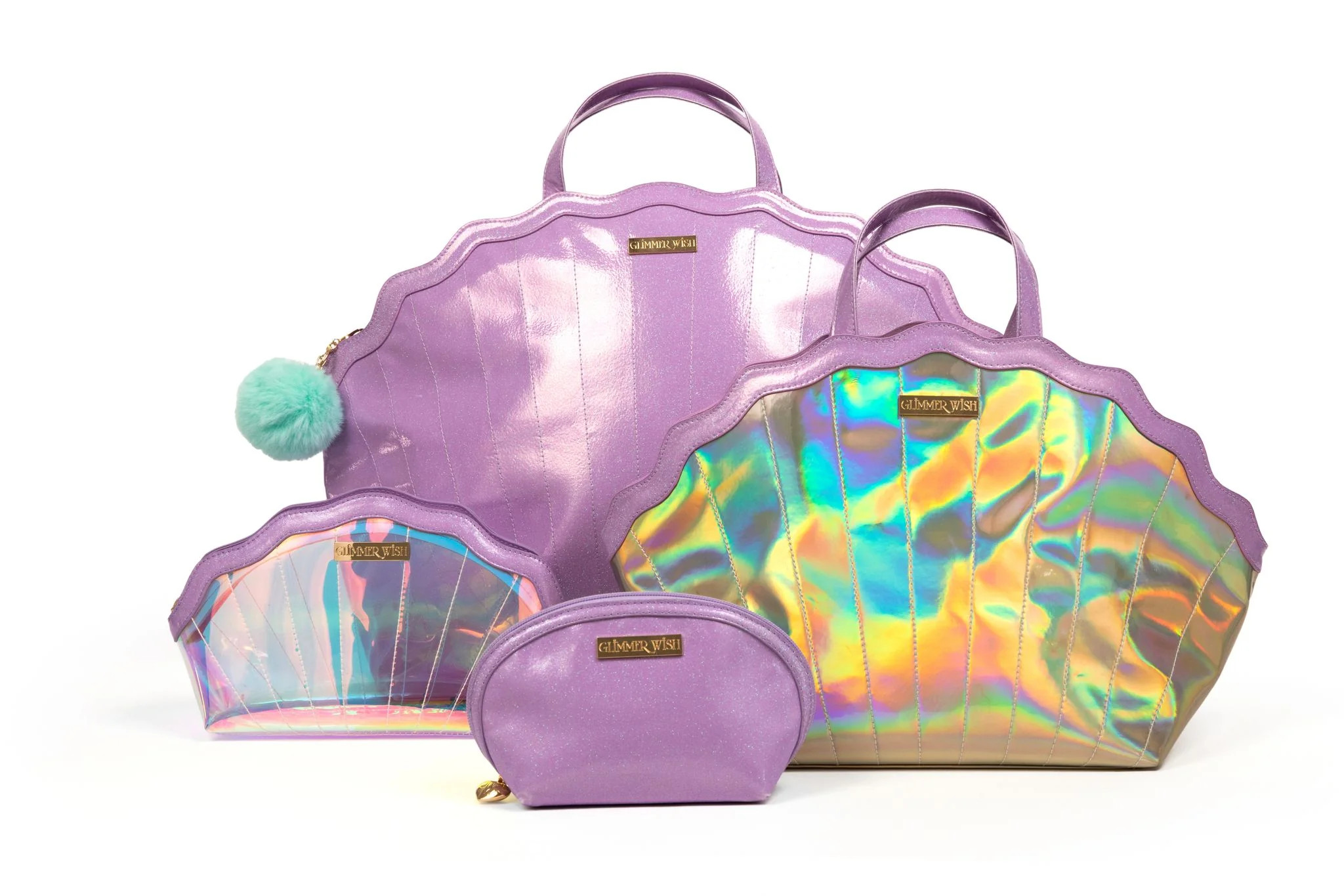 Mermaid Travel Luggage Set | Glimmer Wish