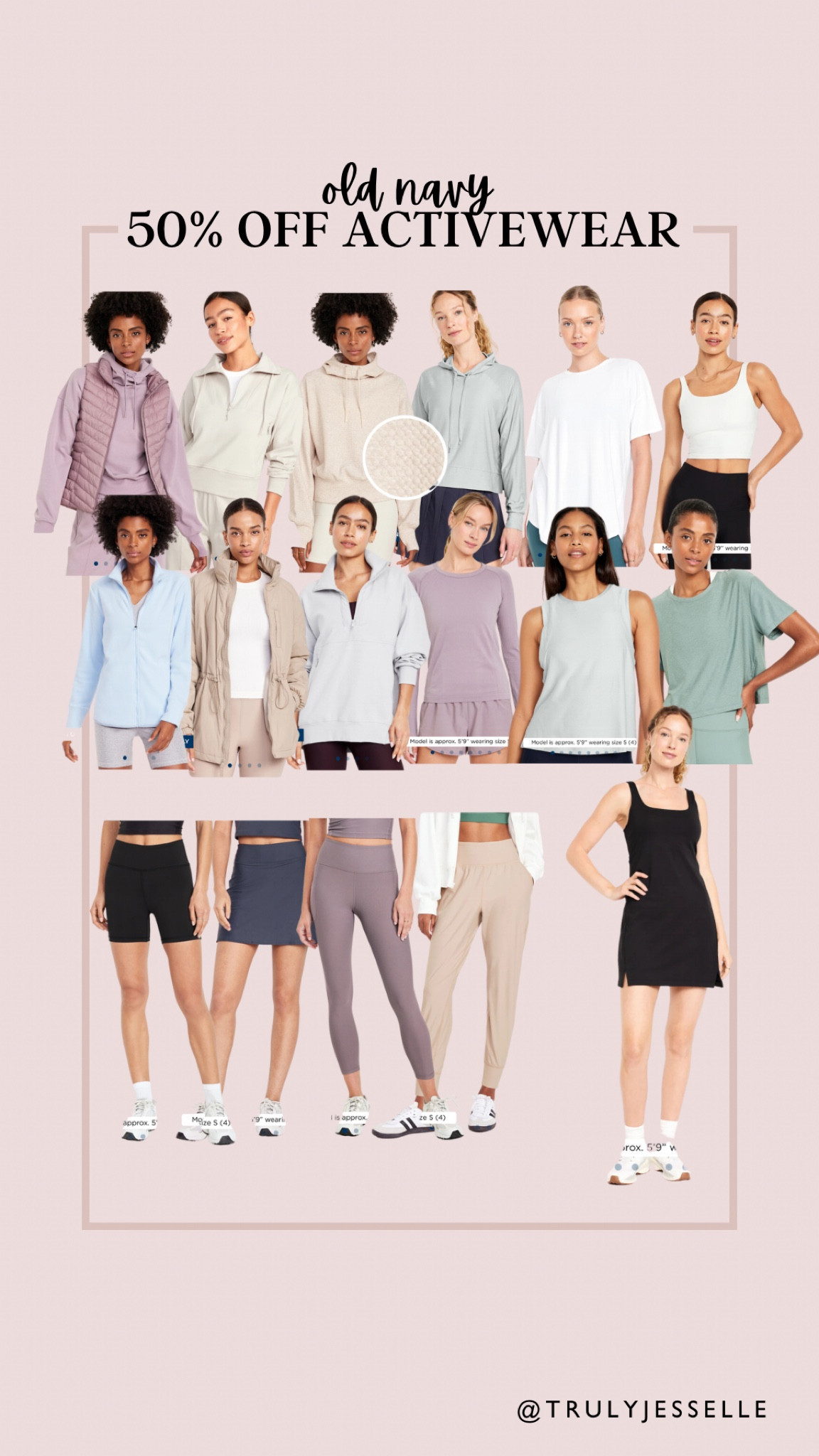 Old navy sale, 50% off activewear, today only deal, puffer vest, pullover, biker shorts, athletic skirt, leggings, joggers, athletic dress, tank top, cropped tee, tunic tee, thermal tee, jacket 

#LTKFitness #LTKSaleAlert #LTKFindsUnder50