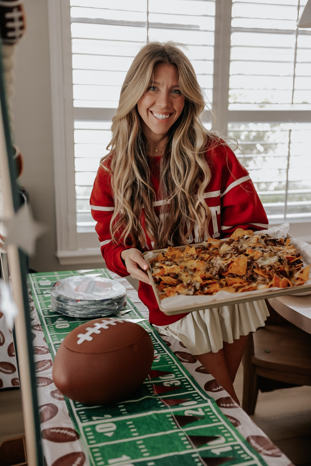 Double layer nacho recipe on my IG!! Grab everything I used and my favs to wear for the big gam! 

 #LTKSeasonal #LTKActive #LTKParties