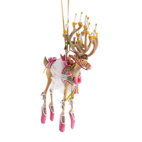 Patience Brewster Dash Away Dancer Reindeer Ornament | MacKenzie-Childs