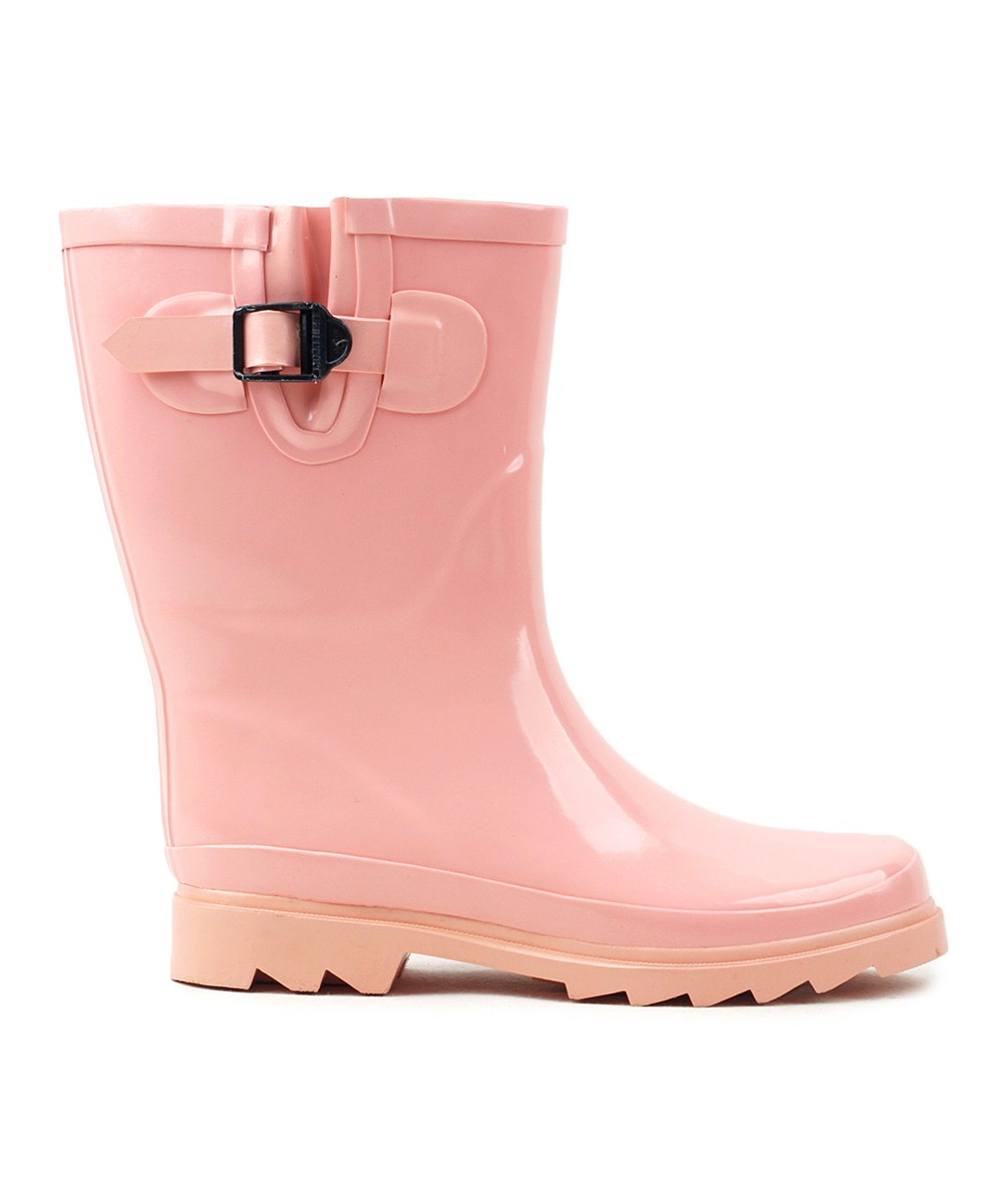 Sunville Women's Rain boots Pink - Pink Rain Boot | Zulily