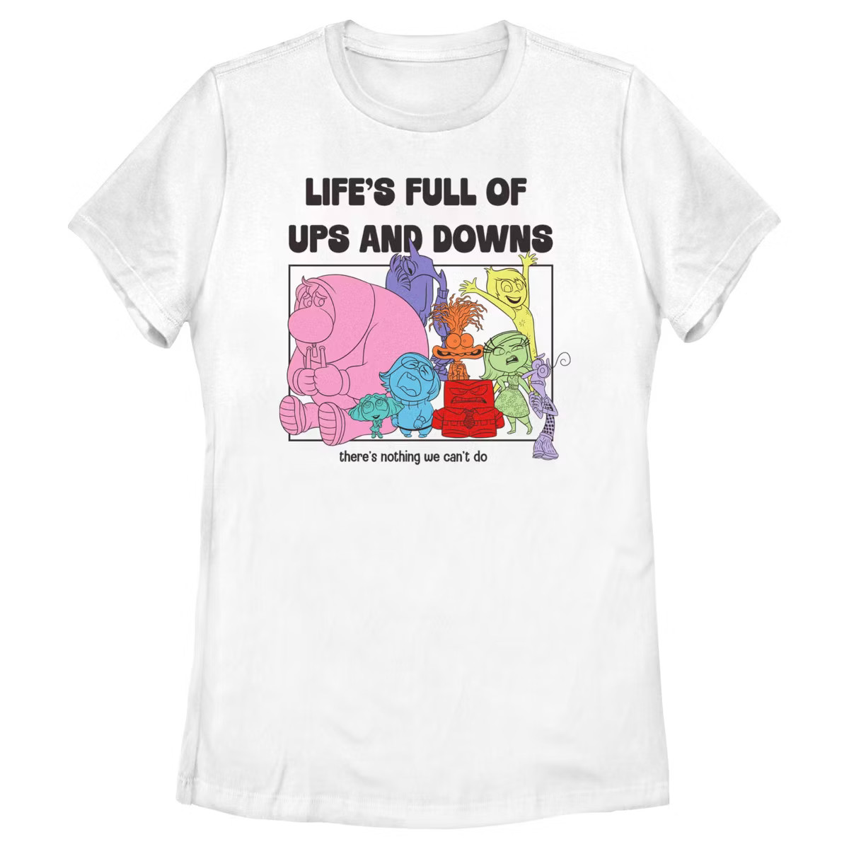 Women's Inside Out 2 Life's Full of Ups and Downs T-Shirt | Target