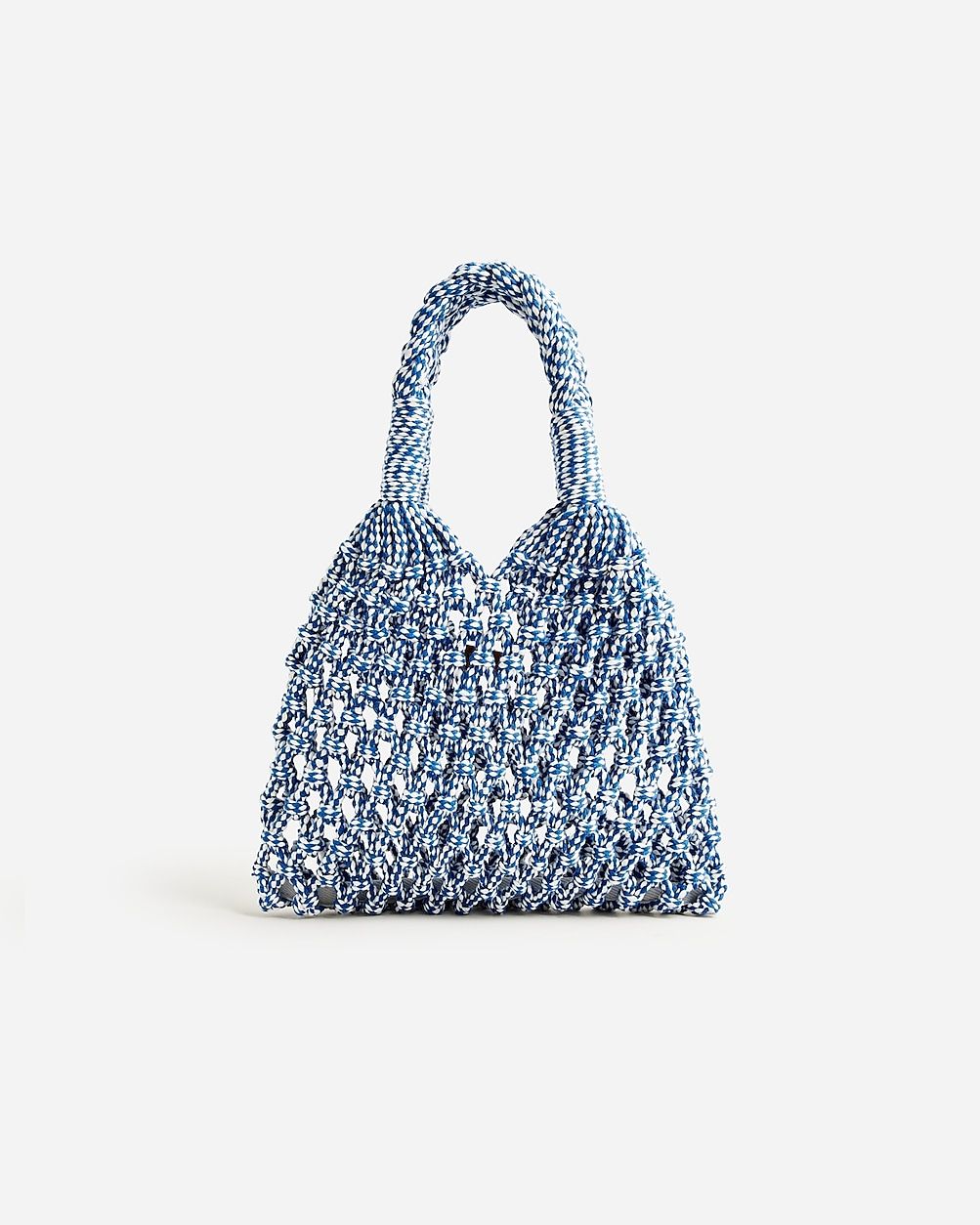 Cadiz hand-knotted rope tote in multicolor | J.Crew US