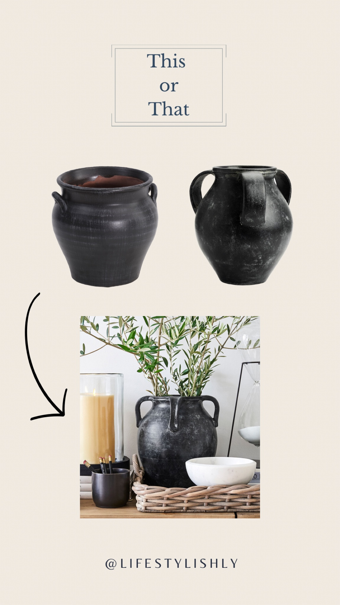 Splurge or save black handled case

#LTKsalealert #LTKFind #LTKhome