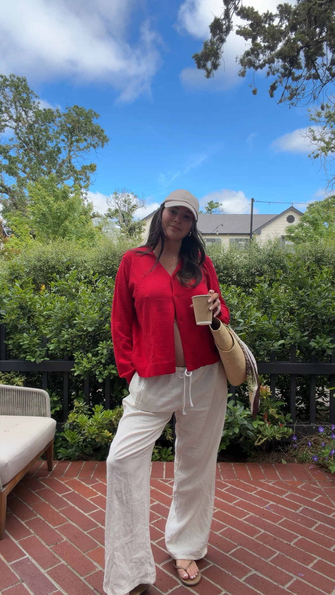 A casual Sonoma morning! Massage & breakfast. 😍

Maternity spring summer vacation outfit linen pants cardigan baby bump 

#LTKTravel #LTKmomlife #LTKootd