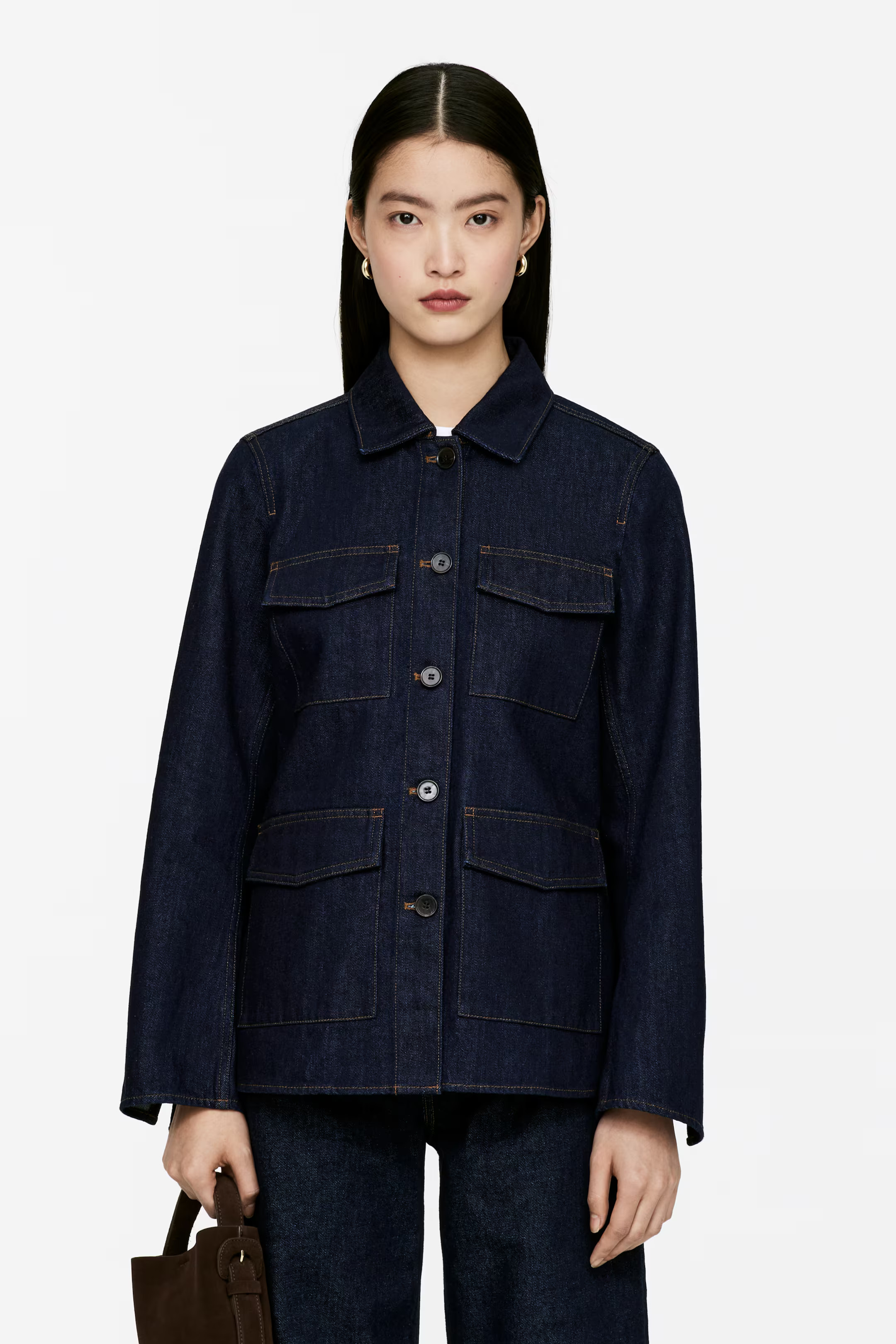 Denim Overshirt | H&M (UK, MY, IN, SG, PH, TW, HK)