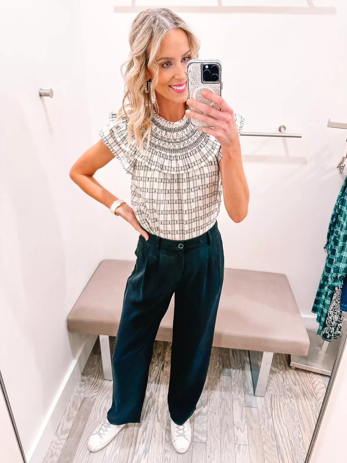 Peyton Trouser Pants in Bi-Stretch curated on LTK