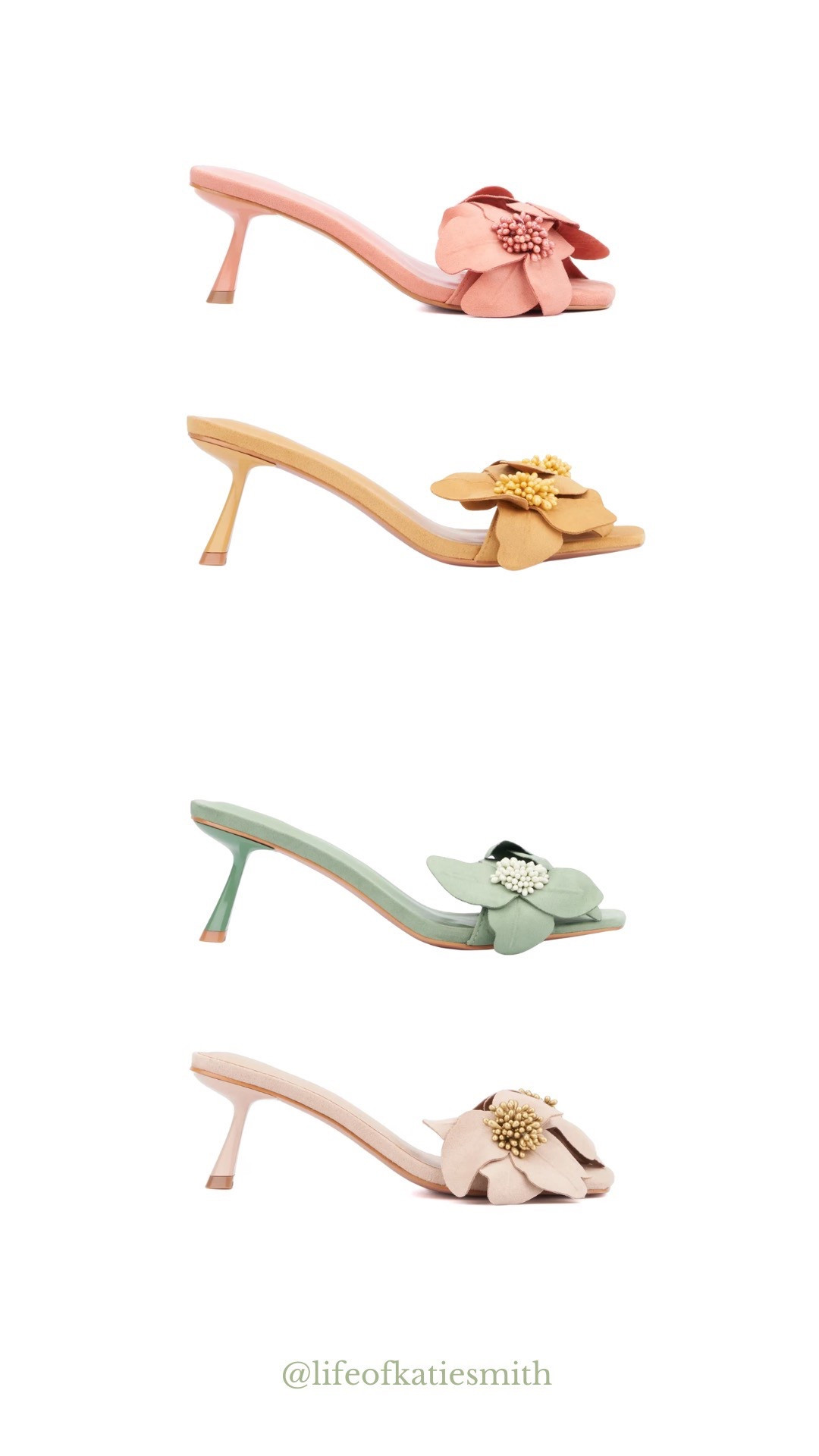 Sooooo fun and only $65!!! 

Spring heels, summer heels, spring shoes, floral heels, flower heels, kitten heels

#LTKSeasonal #LTKStyleTip #LTKFindsUnder100